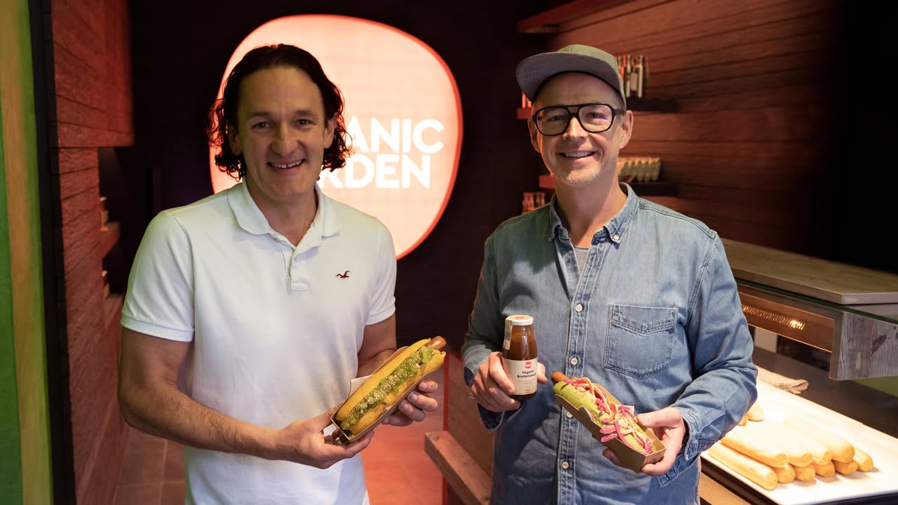 Organic Garden Crowdfunding(v.l.): Martin Wild und Holger Stromberg