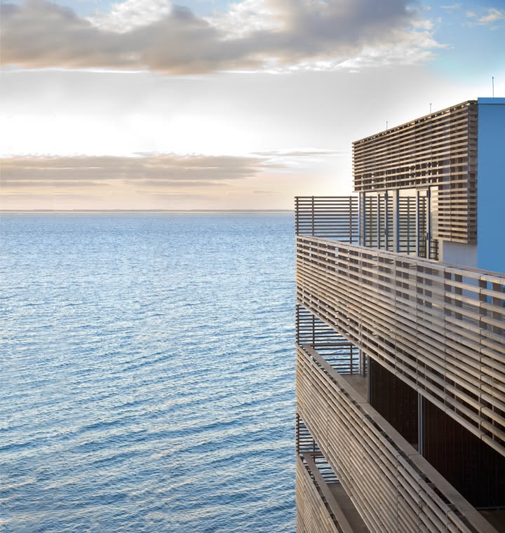 Budersand Signature Fassade direkt am Meer